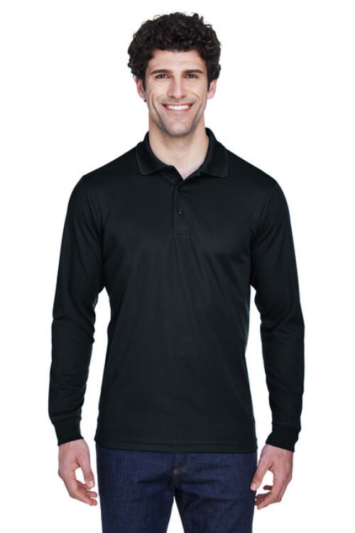 88192 Men’s Pinnacle Performance Long-Sleeve Piqué Polo