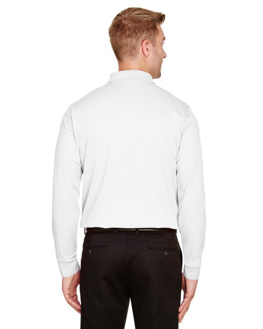 DG20L CrownLux Performance¿ Men's Plaited Long Sleeve Polo - Image 4