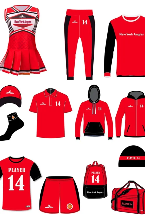 Athleisurex Full Custom Cheerleading Uniforms Kit – For Women