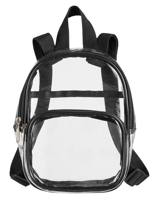 be268 Unisex Clear PVC Mini Backpack